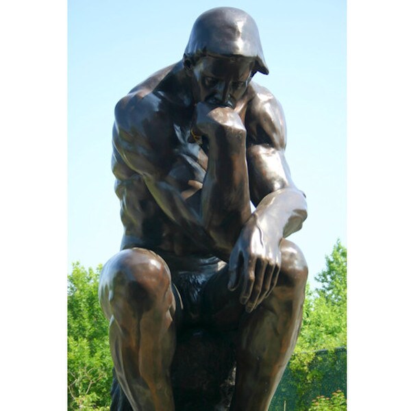 Thinker By Rodin Life-size Bronze Sculpture
